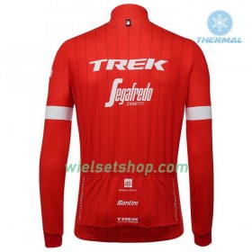 Wielershirt 2018 Trek-Segafredo N001 Winter Thermal Fleece